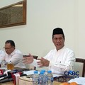 Mentan Amran Sulaiman. (CNBC Indonesia/Martyasari Rizky)