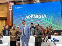 Menteri Keuangan (Menkeu), Purbaya Yudhi Sadewa saat menyampaikan pemaparan dalam konferensi pers APBN KiTa di kantor pusat Kementerian Keuangan, Jakarta Pusat, Selasa (19/5/2026). (CNBC Indonesia/Zahwa Madjid)