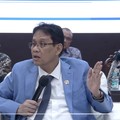 Menteri Keuangan (Menkeu), Purbaya Yudhi Sadewa saat menyampaikan pemaparan dalam konferensi pers APBN KiTa Edisi Mei 2026 di kantor pusat Kementerian Keuangan, Jakarta Pusat, Selasa (19/5/2026). (Tangkapan Layar Youtube/Kementerian Keuangan RI)