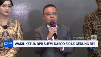 Wakil Ketua DPR Sufmi Dasco Sidak Gedung BEI