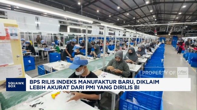Video: BPS Rilis Indeks Manufaktur Baru, Diklaim Lebih Akurat dari BI