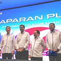 Direktur & Chief Financial Officer XLSMART, Antony Susilo dalam konferensi pers, Rabu (20/5/2026). (CNBC Indonesia/Novina Putri Bestari)