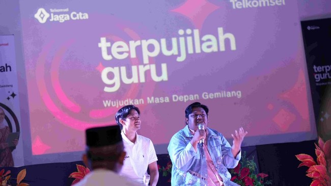 Terpujilah GURU Telkomsel Naikkan Level 1.000 Tenaga Pendidik diRI