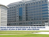Ekonom Proyeksikan BI Akan Naikkan Suku Bunga Acuan 25 BPS