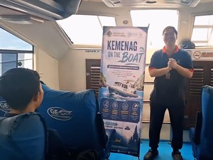Kemenag On The Boat, Penyuluhan Agama di Atas Kapal Menuju Nusa Penida