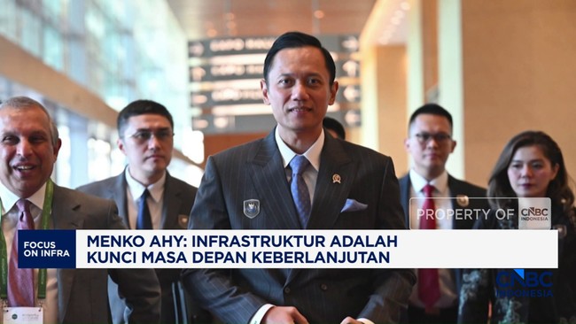 Video: Menko AHY: Infrastruktur Adalah Kunci Masa Depan Keberlanjutan