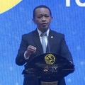 Menteri ESDM, Bahlil Lahadalia menyampaikan sambutan dalam pembukaan dan peresmian IPA Convention and Exhibition 2026 di ICE BSD, Tangerang, Rabu (20/5/2026). (Tangkapan Layar Youtube/KementerianESDM)