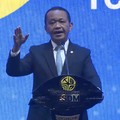 Menteri ESDM, Bahlil Lahadalia menyampaikan sambutan dalam pembukaan dan peresmian IPA Convention and Exhibition 2026 di ICE BSD, Tangerang, Rabu (20/5/2026). (Tangkapan Layar Youtube/KementerianESDM)