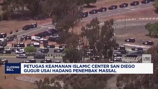 Video: Adang Penembak, Petugas Keamanan Islamic Center San Diego Gugur