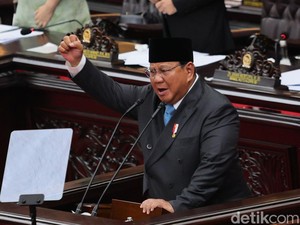 Pidato Lengkap Prabowo Paparkan Kerangka RAPBN 2027