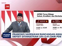 Prabowo Sampaikan Rancangan Awal APBN 2027 Defisit Ditargetkan 1,8%-2,4% Dari PDB