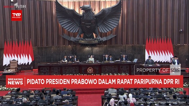 Video: Prabowo "Singgung" PDIP di Depan Sidang DPR RI, Sebut Hal Ini