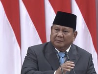 Presiden Prabowo Subianto menyampaikan pidato saat menghadiri Rapat Paripurna DPR RI ke-19 Terkait KEM dan PPKF RAPBN 2027 di Gedung DPR RI, Jakarta, Rabu (20/5/2026). (YouTube/ Sekretarat Presiden)