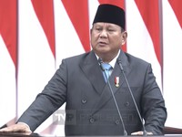 Presiden Prabowo Subianto menyampaikan pidato saat menghadiri Rapat Paripurna DPR RI ke-19 Terkait KEM dan PPKF RAPBN 2027 di Gedung DPR RI, Jakarta, Rabu (20/5/2026). (YouTube/ Sekretarat Presiden)