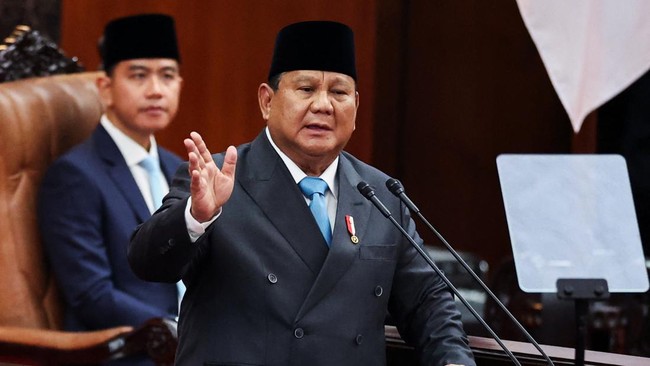 Prabowo: Presiden RI Sangat Dihormati di Luar Negeri Sekarang