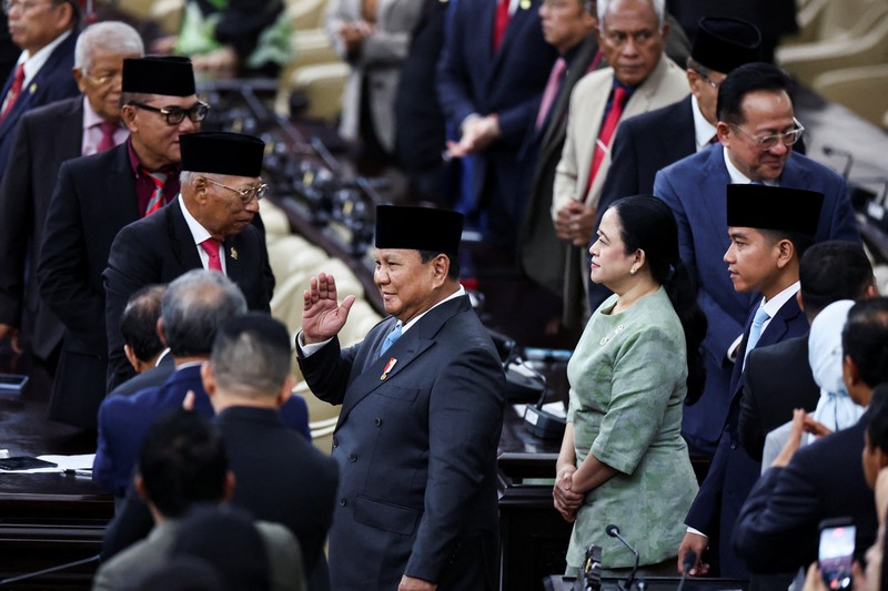 Presiden Prabowo Subianto tiba untuk menghadiri Rapat Paripurna DPR RI ke-19 Terkait KEM dan PPKF RAPBN 2027 di Gedung DPR RI, Jakarta, Rabu (20/5/2026). (YouTube/ Sekretarat Presiden)