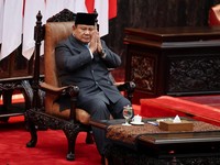 Foto: Presiden Prabowo Subianto menekankan bahwa cetak biru ekonomi Indonesia sudah tertuang dalam Pasal 33 UUD NKRI Tahun 1945. Hal itu ditekankan Prabowo dalam Rapat Paripurna ke-19 Dewan Perwakilan Rakyat di Ruang Sidang Paripurna MPR/DPR/DPD, Kom
