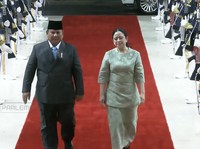 Detik-Detik Prabowo Tiba di DPR, Bakal Umumkan Embrio APBN 2027
