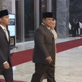Presiden Prabowo Subianto tiba untuk menghadiri Rapat Paripurna DPR RI ke-19 Terkait KEM dan PPKF RAPBN 2027 di Gedung DPR RI, Jakarta, Rabu (20/5/2026). (YouTube/ Sekretarat Presiden)