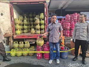 Gegara Bau Gas Seharian, Pengoplos LPG di Jogja Digerebek Polisi