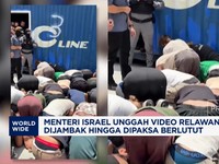 Israel Unggah Video Relawan Flotilla, Dijambak hingga Berlutut