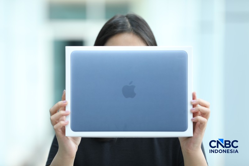 Macbook Neo. (CNBC Indonesia/Tri Susilo)