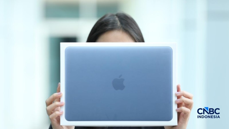 Macbook Neo. (CNBC Indonesia/Tri Susilo)
