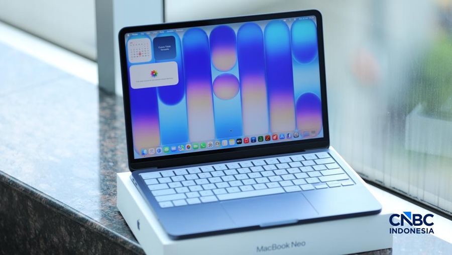Macbook Neo. (CNBC Indonesia/Tri Susilo)