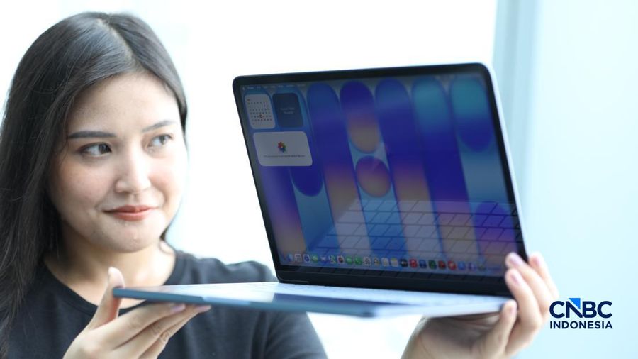 Macbook Neo. (CNBC Indonesia/Tri Susilo)
