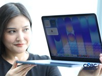 Macbook Neo. (CNBC Indonesia/Tri Susilo)