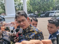 Foto: Menteri Keuangan Purbaya Yudhi Sadewa di Istana Kepresidenan, Jakarta, Kamis (21/5/2026). (Emir Yanwardhana/CNBC Indonesia)