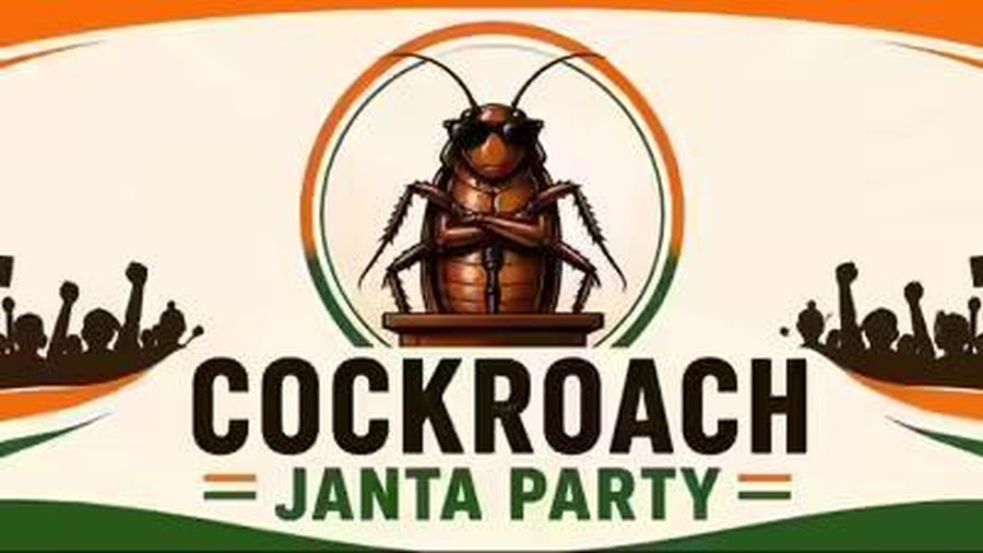 Partai Kecoh India, Cockroach Janta Party. (Tangkapan layar X/@abhijeet_dipke)