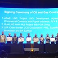 PT Perusahaan Gas Negara (Persero) Tbk (PGN) melakukan kesepakatan jual beli gas dengan produsen gas. Kesepakatan jual beli gas ini ditandatangani pada acara The 50th IPA Convex di ICE BSD, Kabupaten Tangerang, Rabu (21/5/2026). (Dok.PGN)