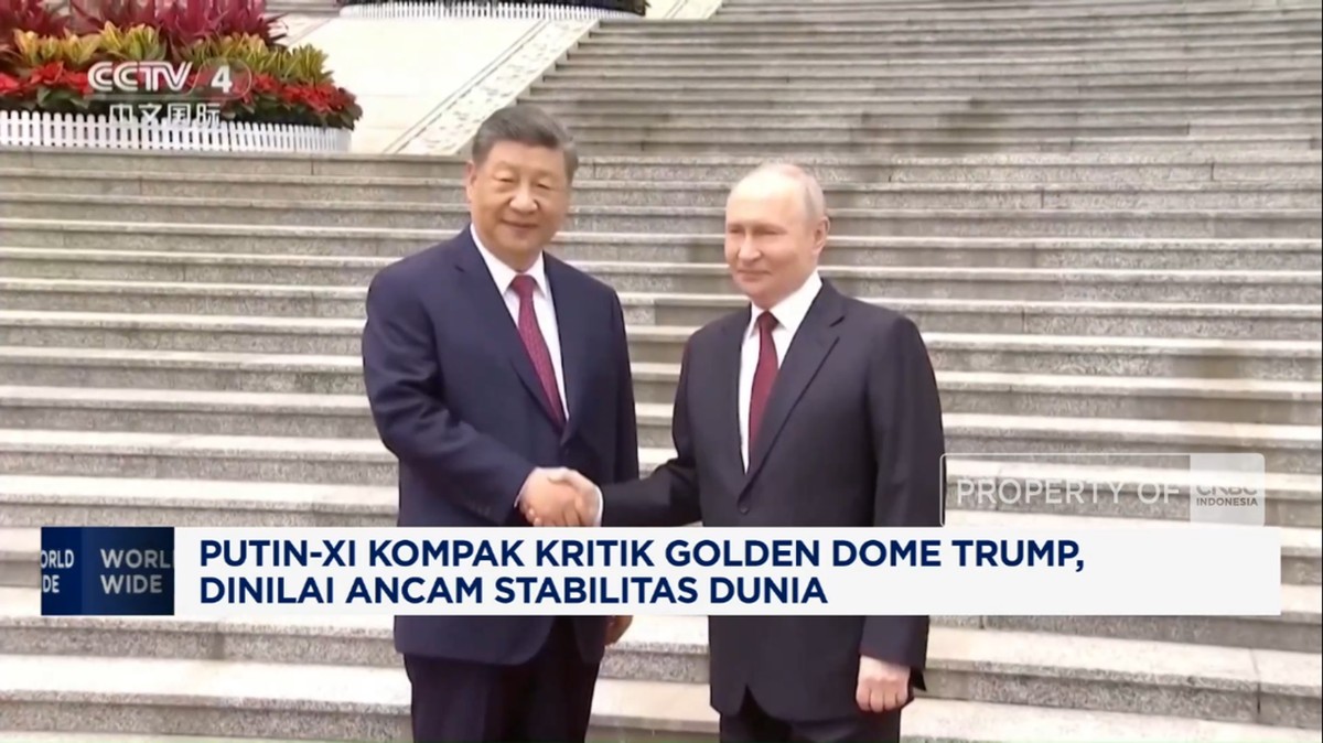 Video: Putin-Xi Kritik Golden Dome, Dinilai Ancam Stabilitas Dunia