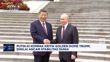 Putin-Xi Kritik Golden Dome, Dinilai Ancam Stabilitas Dunia