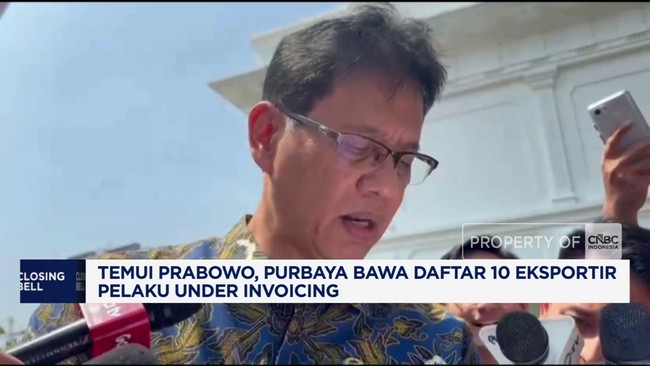 Video: Temui Prabowo, Purbaya Bawa Daftar 10 Eksportir Under Invoicing