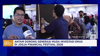 Antam Dorong Generasi Muda Investasi Emas Antam di Jogja Financial Festival 2026