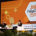 Chairman & Founder CT Corp, Chairul Tanjung saat menyampaikan pemaparan dalam Jogja Financial Festival 2026 di Jogja Expo Center (JEC), Yogyakarta, DIY, Jumat (22/5/2026). (CNBC Indonesia/Faisal Rahman)