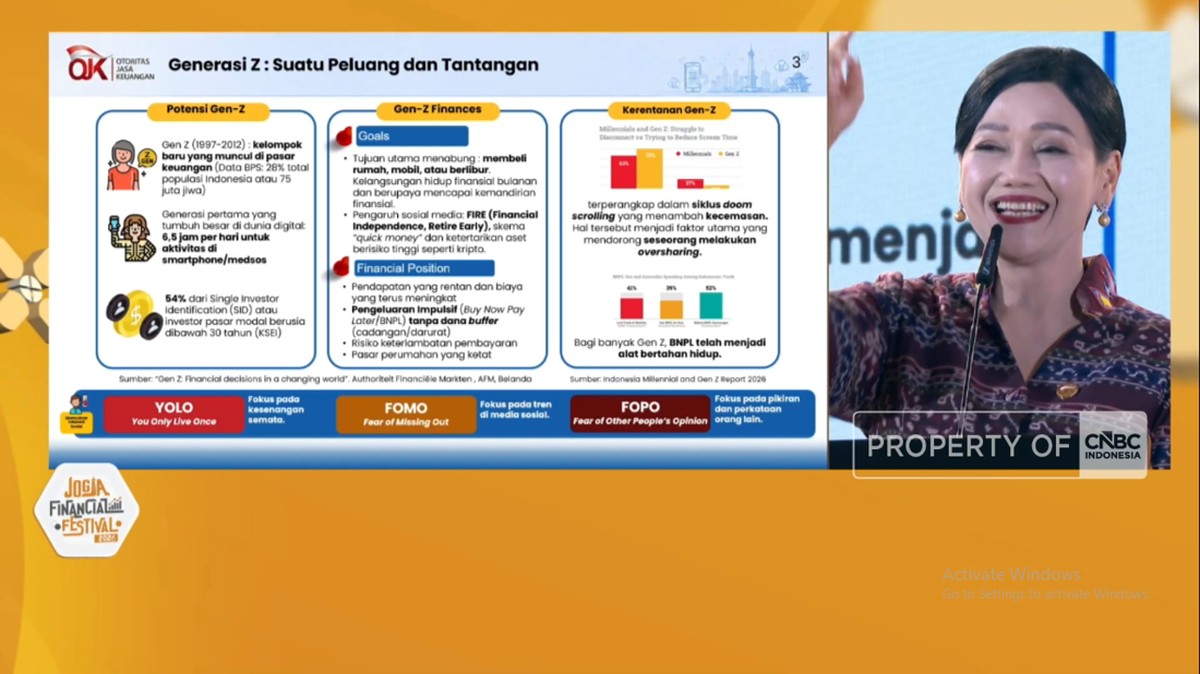 Video: Gen Z Jogja Panen Ilmu Bos OJK, Jurus Capai 