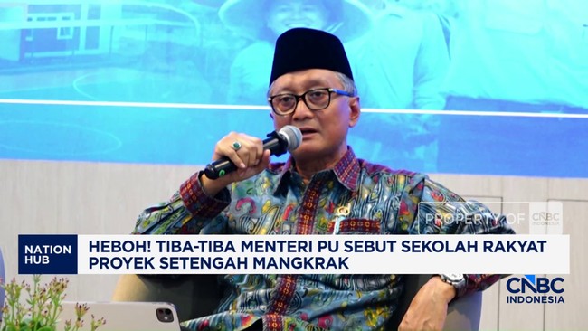 Video: Heboh! menteri PU Sebut Sekolah Rakyat Proyek Setengah Mangkrak