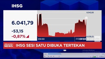 IHSG & Rupiah Lanjutkan Pelemahan, Dolar Kembali Tembus Rp 17.700