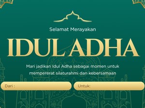 45+ Kartu Ucapan Idul Adha 2026 Format PNG, Terbaru dan Gratis!