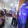 Keseruan booth Lembaga Penjamin Simpanan (LPS) dalam acara Jogja Financial Festival 2026 di Jogja Expo Center (JEC), Yogyakarta, Jawa Tengah, Jumat (22/5/2026). (CNBC Indonesia/Faisal Rahman)