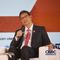 Menteri Keuangan RI, Purbaya Yudhi Sadewa saat menyampaikan pemaparan dalam Jogja Financial Festival 2026 di Jogja Expo Center (JEC), Yogyakarta, Jawa Tengah, Jumat (22/5/2026). (CNBC Indonesia/Faisal Rahman)