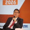 Menteri Keuangan RI, Purbaya Yudhi Sadewa saat menyampaikan pemaparan dalam Jogja Financial Festival 2026 di Jogja Expo Center (JEC), Yogyakarta, DIY, Jumat (22/5/2026). (CNBC Indonesia/Faisal Rahman)