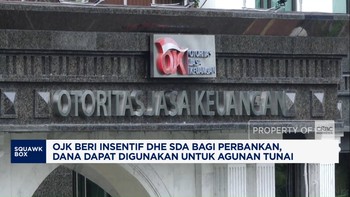 OJK Beri Insentif DHE SDA Bagi Perbankan