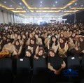 Peserta memadati acara Jogja Financial Festival 2026 di Jogja Expo Center (JEC), Yogyakarta, Jawa Tengah, Jumat (22/5/2026). (CNBC Indonesia/Faisal Rahman)