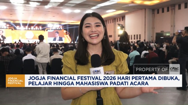 Video: Ribuan Pelajar-Mahasiswa Padati Jogja Financial Festival 2026