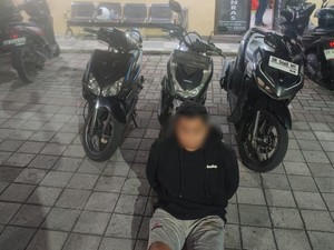 Bawa Kabur 3 Motor Perempuan, Pecatan TNI Ditangkap Polisi!