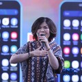 SR Advisor Fraud Banking Investigation PT Bank Central Asia Tbk (BCA) & Ketua Komite Kerja Siber Fraud Perbanas, Wani Sabu saat menyampaikan pemaparan dalam sesi Educational Class di acara Jogja Financial Festival 2026 di Jogja Expo Center (JEC), Yog